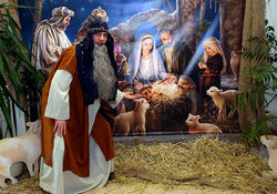 Рождественский праздник в московской церкви ЕХБ Голгофа
