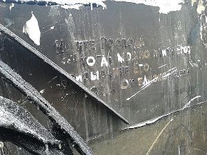 В Луганской области сгорел дом молитвы баптистов