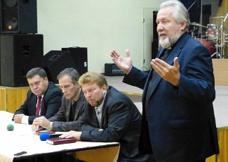 Протестантские епископы и правозащитники провели пресс-конференцию по поводу снесенной церкви
